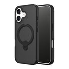 AXS PROShield Stand MagSafe Compatible Phone Case for Apple iPhone 17 - Black-Raised bezels protect screen and camera from impacts 