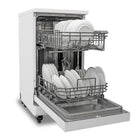 BLACK+DECKER 18" Portable Dishwasher - 8-Place Setting Capacity - 6 Wash Programs - White-Worktop space on top is ideal for small spaces