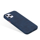 General Supply Goods + Co Vegan Leather Case for iPhone 12/12 Pro - Navy-Navy