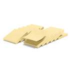 Staples Stickies Recycled Pop-Up Notes - 3" x 3" - 12 Pack-Compatible with standard 3" x 3" pop-up dispenser