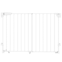 PawHut 29"-44" W Dog Gate with Auto-Close-Width adjusts from 29.3" -43.9" W (74.5-111.5 cm), fits various household openings
