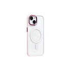 Evry Anti-Shock 10 ft Drop Tested Case with MagSafe for iPhone 15/14/13 - Pink-Wireless charging and MagSafe compatible