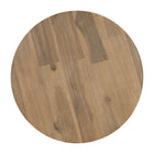 Zuo Mado Side Table - Natural-Painted Acacia Wood round shape tabletop