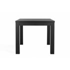 Gry Mattr Parsons Desk - Black-Large work surface to meet your everyday working needs