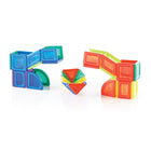 Guidecraft PowerClix Solids Magnetic Building Set - 44 Pieces-Magnets never repel, so creating 2D or 3D models is easy