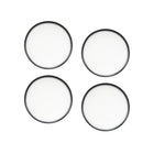 Maxwell & Williams Granite Rim Plate - 28 cm - 4 Pack-Dishwasher Safe