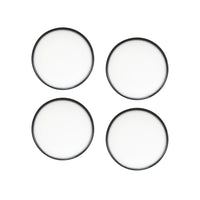 Maxwell & Williams Granite Rim Plate - 28 cm - 4 Pack-Dishwasher Safe