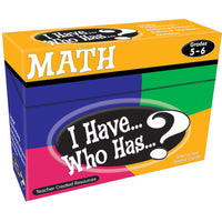 Teacher Created Resources I Have- Who Has Math Game - Grade 5-6 -The entire class can have fun while practicing skills in math