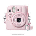 Fujifilm Instax Mini 13 Instant Camera Case - Candy Pink-Featuring debossed Instax logo