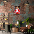 Steve Yzerman Detroit Red Wings "The Stare" - Framed Canvas - 22" x 31"-Officially licensed by the NHL and NHLPA