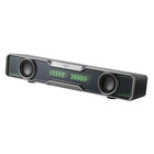 Edifier QS30 USB Powered BT Multimedia Soundbar with Enhanced Bass Integrated Mic and Dynamic Lighting Effects - Black-The Bluetooth V5.4 audio receiver supports the seamless audio streaming with stable connection