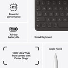 Apple 9th Gen iPad 10.2-inch Retina Display, Wi-Fi, A13 Bionic Chip, 64 GB, iPadOS 15, Silver-FaceTime HD Camera: 12MP Ultra Wide camera, 122-degree field of view, Rear Camera: 8MP Wide camera