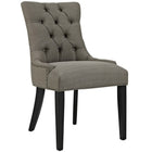 Modway Regent Tufted Fabric Dining Chair - Granite-Tufted Dining Chair