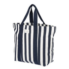 Gry Mattr Striped Summer Tote Bag - Navy-Inner Slip Pocket