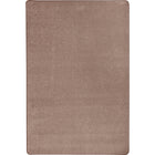 Joy Carpets Endurance Area Rug - 12' x 7'6" - Taupe-Manufactured with premium polyester fiber for lasting beauty and durability in high-traffic areas