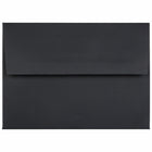 JAM Paper A7 Foil Lined Invitation Envelopes - 5.25 x 7.25 - Black Linen with Silver Foil - 25 Pack-These envelopes are great for invitations, greeting cards, RSVP's, thank you cards, gifts for birthdays, holidays and more