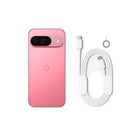 Google Pixel 9 - 256 GB - Peony - Bell and Virgin Plus-Beyond-stunning photos and video: The advanced Pixel Camera with AI takes sharp, vivid photos and videos in any light or from far away. 