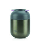 Minimal V2 Stainless Steel Double Wall Vacuum Insulated Food Jar, 700ml, Gunmetal-3" large mouth for ice cubes, leak proof design, condemnation free making it easy to go wherever you do