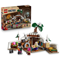 LEGO One Piece Dr. Hiriluk's Hideout-Step inside Dr. Hiriluk’s Hideout with this LEGO ONE PIECE building toy