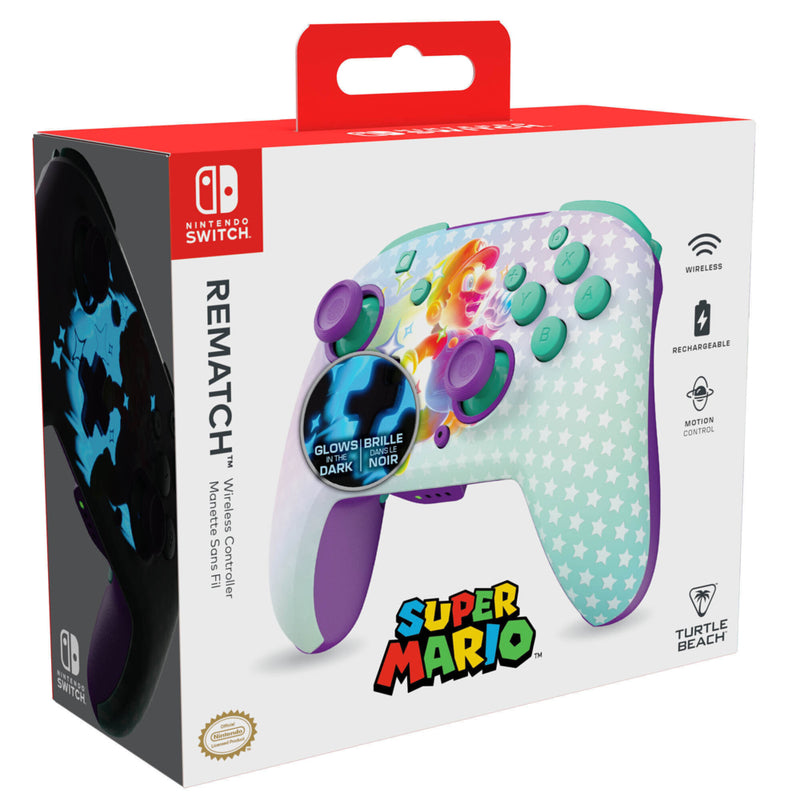 Turtle Beach Rematch Wireless Gaming Controller – Invincible Mario