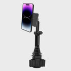 Mighty Mount Simpl Touch Magnetic Cup Holder Mount -Vacation-Ready: Your travel buddy – secure phone, added support, and port access freedom
