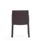 Manhattan Comfort Vogue 23.43" Modern Faux Leather Upholstered Dining Chair - Grey - Set of 2-Delivered to you Fully Assembled! No Assembly Required