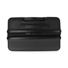 Swiss Mobility YVR 26" Hardside Spinner Luggage - Black-Single 360-degree spinner wheels for effortless, smooth and quiet rolling