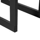 HOMCOM Firewood Rack Fireplace Log Holder - 15.7" W x 9.8" D x 39.4" L-Suitable for both indoor and outdoor use