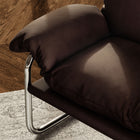 Modway Ansel Performance Velvet Accent Chair - Chocolate Brown-Cantilever Design