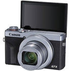 Canon PowerShot G7 X Mark III Digital Camera - Silver-Live streaming capable and Vertical Video Support
