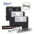 Brother Genuine BTAG3M01 Non-Laminated Tapes for P-touch Label Makers - Neutral - 12 mm W x 4 m L - 3 Pack-Btag + P-touch = the ultimate creative team. Use Genuine 12 mm Btag non-laminated label tapes exclusively with Brother P-touch PT-N10, PT-N20, and PT-N25BT label makers.