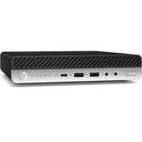 HP Refurbished EliteDesk 800 G4 Mini Desktop Computer - Intel Core i5-8500 - 256 GB SSD - 8 GB RAM - Windows 11 Pro - Black-Intel Core i5-8500 six-core processor handles business multitasking with ease