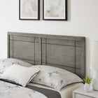 Modway Marlee Wood Twin Platform Bed with Splayed Legs - Grey-Wood Slat Support System