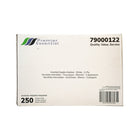 Premier Essential Embossed 2-Ply Interfold Napkin - 7.87" x 6.5" - White - 24 Pack-Perfect for quick-service restaurants, cafeterias, and office kitchens