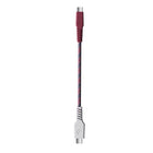 Skullcandy Line + USB-C to USB-C Cable - Vice/Crimson-6ft Tangle-free Charging Cable