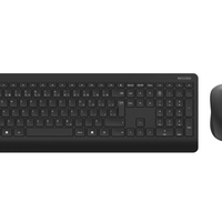 Incase By Microsoft Wireless Desktop 900 Keyboard and Mouse - French Canadian - Black-Quiet-touch keys provide comfortable, responsive typing