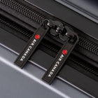 Air Canada Laurentian 20" Hardside Carry-On Luggage - 360-Degree Spinner - Charcoal-Fully lined interior includes a zippered divider, compression straps, a zippered mesh pocket and 2 shoe pockets