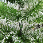 HOMCOM 7' Artificial Christmas Tree with Metal Stand - Green-Tips: How to make your Christmas tree looks full? Shape each branch before use