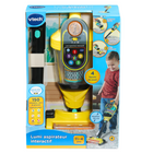 VTech 4-in-1 Push & Play Vacuum - French-Intended for ages 1.5-4 years; requires 4 AA batteries; batteries included for demo purposes only; new batteries recommended for regular use