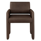 Modway Daven Vegan Leather Dining Armchair - Espresso-7