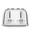 SMEG 4x4 4-Slice Toaster - Stainless Steel-Get the best comfort with the automatic slices popup