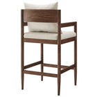 Modway Remington Wood Bar Stool - Salt-Non-Marking Floor Glides