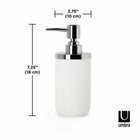 Umbra Junip Soap and Sanitizer Pump - 295ml - Chrome White-6