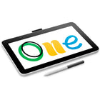 Wacom One 12 (2023 Version) 11.6” Pen Display Drawing Tablet - White-Paper-like display surface– natural friction with minimal reflection