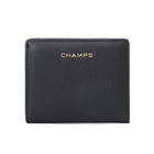 Champs Iconic Hybrid Wallet - Black-RFID Blocking Card Holder