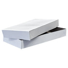 Eddie's Garment Box - 2X - 11-1/2" L x 5-1/2" W x 1-1/2" H - White - 100 Pack-Gift Box