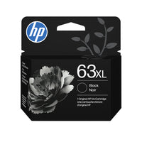 HP 63XL Black High Yield Original Ink Cartridge-HP 63XL ink cartridges work with: HP Deskjet 1112, 2130, 2132, 3630, 3632, 3633, 3634, 3636, 3637