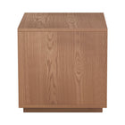 Zuo Slit Nightstand - Walnut-3 year limited warranty