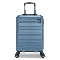 Roots Chalet 19" Hardside Carry-on Spinner Luggage - Misty Blue-Crafted from high-quality lightweight ABS material for a superior response to normal travel bumps and weather events