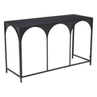 Zuo Loriet Console Table - Black-Colour: Black